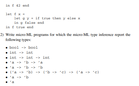 Download fun2.zip and build the micro-ML higher-order type inference as described in file README.TXT...-2