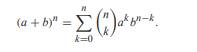 For a binomial random variable K representing the number of successes in n trials Use this fact to...-2