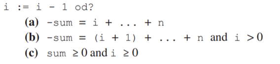 Show that the following program is correct with respect to the given specification: Which of the...-2