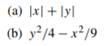 Plot the following functions. Read the documentation for the plots package. There are many useful...-1