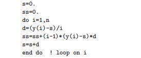 (See Chan et al. 1983.) Show that the following updating algorithm for computing the sample mean and...-2