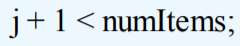 Translate the following C program to Pep/9 assembly language: The test in the second for loop is...-2