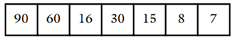 Let us assume that the following elements are in a heap. What is the root element of the heap after...-1