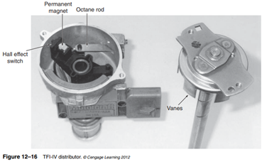 A Hall effect switch generates the tach reference signal, known as the Profile Ignition Pickup (PIP)...