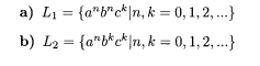 Consider the grammar a) Give a derivation for the string aaaabbbbbb. b) *Describe the language L(G)....-2