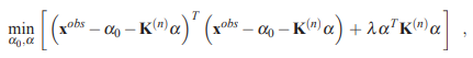 Consider the method of kernel ridge regression outlined in Example 8.4. In practice, it is common to...