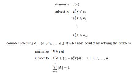 For the problem where M is some given positive constant. For large M the ith inequality of this...