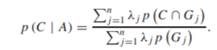 Pearl’s Method Let A denote an event that gives uncertain information (or virtual/soft evidence)...-2