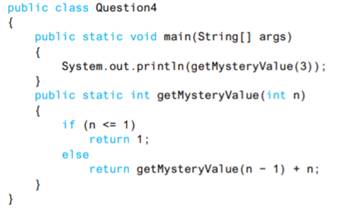 What is the output of the following code? Complete the definition of the following method. Your...-1