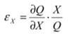 Advanced Problems in Demand Elasticity – 2 Given the following demand equation for Love chocolate...-2