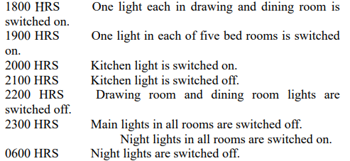 In the design followed in Case Study 1, the traffic lights work from 0600 to 2400, and are blanked...