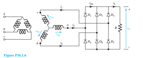 Given that the motor of Problem 16.1.11 has a full-load slip of 0.05, compute the motor speed...-3