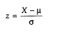 a. The formula for the standard normal deviate, z, used in statistical applications is: where refers...-2