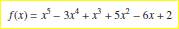 In practice, we don’t know the multiplicity of a root ahead of time, so the utility of Eq. (5.119)...