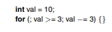 An Empty Loop Look at the following example that we used earlier in this chapter: This (strange) for...