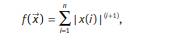 Using GA, solve the optimization of the following function: where all n-component x(i) of the vector...