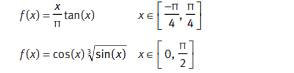 Repeat the same as in problem 4 for the following mappings: