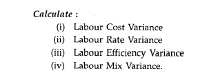 Standard labour hours and rate for production of one unit of Article A is given below:-3