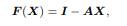 Newton’s method can be used to compute the inverse of a nonsingular n×n matrix A. If we define the...-1