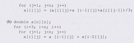 Blocking Factor. Choose the maximum blocking factor B for the following codes such that temporal...-2