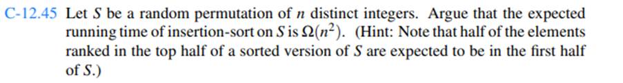 As a generalization of the previous problem, revisit Exercise C-11.45, which involves performing...