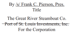 A sales representative of Wired Music, Inc. sold Frank Pierson, president of the Great River...