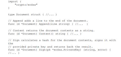 Why does the following piece of code violate the SRP? How would you refactor it to make sure it...