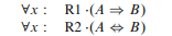 How should the integer ranges R1 and R2 be defined, respectively, so that the following first order...-1