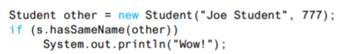 Suppose s is an object of the class Student. Based on the inheritance diagram in Figure 8.3, where...-1