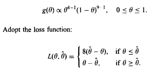 Let , denote the proportion of defectives in a large population of cell phone parts. A sample of six...-3