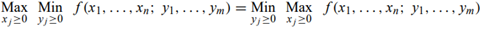 Suppose that we define the function: Show that the minimax property implies the strong duality...-2