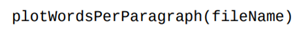 Write a function that returns the number of paragraphs in the file with the given fileName. Assume...-2