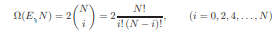 Verify that (4.19) gives the correct answers for N = 2 and 4.