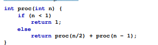 Consider the following function: Evaluate each of the following expressions: (a) proc(0) (b) proc(1)...