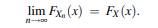 Suppose that Xn and X are such that for every bounded continuous function g(x), Show that Xn...-7