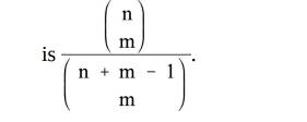 Bose-Einstein Statistics. In physics, the Bose-Einstein statistics deals with the number of ways of...-2