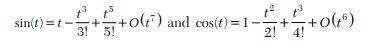 Find the order of approximation for the sum and product of the following expansions: Given the...-2