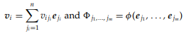 Let V be a finite dimensional vector space, dimV = n. A function of marguments is called a...-4