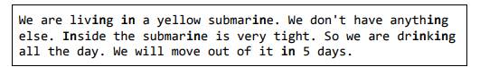 Write a program that detects how many times a substring is contained in the text. For example, let’s...