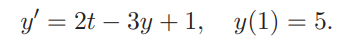 Given the initial-value problem y 