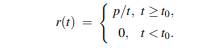 A certain device has the Pareto failure rate (a) Find the reliability R(t) for t = 0. (b) Sketch...