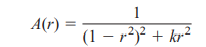 AMPLITUDE OF OSCILLATION In physics, it can be shown that a particle forced to oscillate in a...