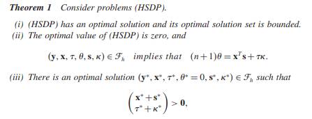 Prove the volume reduction rate in Theorem 1 for the ellipsoid method.