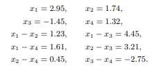 A common problem in surveying is to determine the altitudes of a series of points with respect to...-1