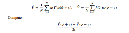 Consider the proxy simulation. Assume the processes (18.42) and (18.43). Compute the transition...