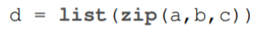 From the IPython terminal, create the following three NumPy arrays: Now use the zip function to...-2