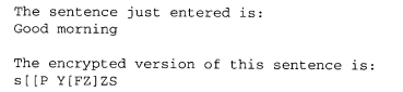 Modify Program 13-5 to permit the encryption key to be a user-entered input value. Modify Program...-3