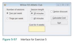 Willow Hill Athletic Club offers personal training sessions to its members. The sessions are either...