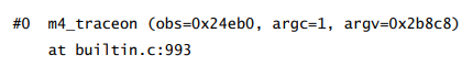 When stopping a program, the current backtrace is a summary of how your program got where it is. It...-1