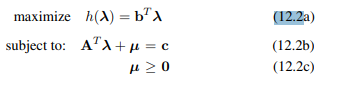 The primal Newton barrier method discussed in Sec. 12.4 is related to the primal LP problem in Eq....-1